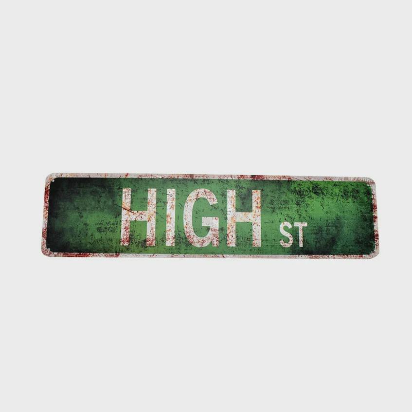 Street Sign - High St