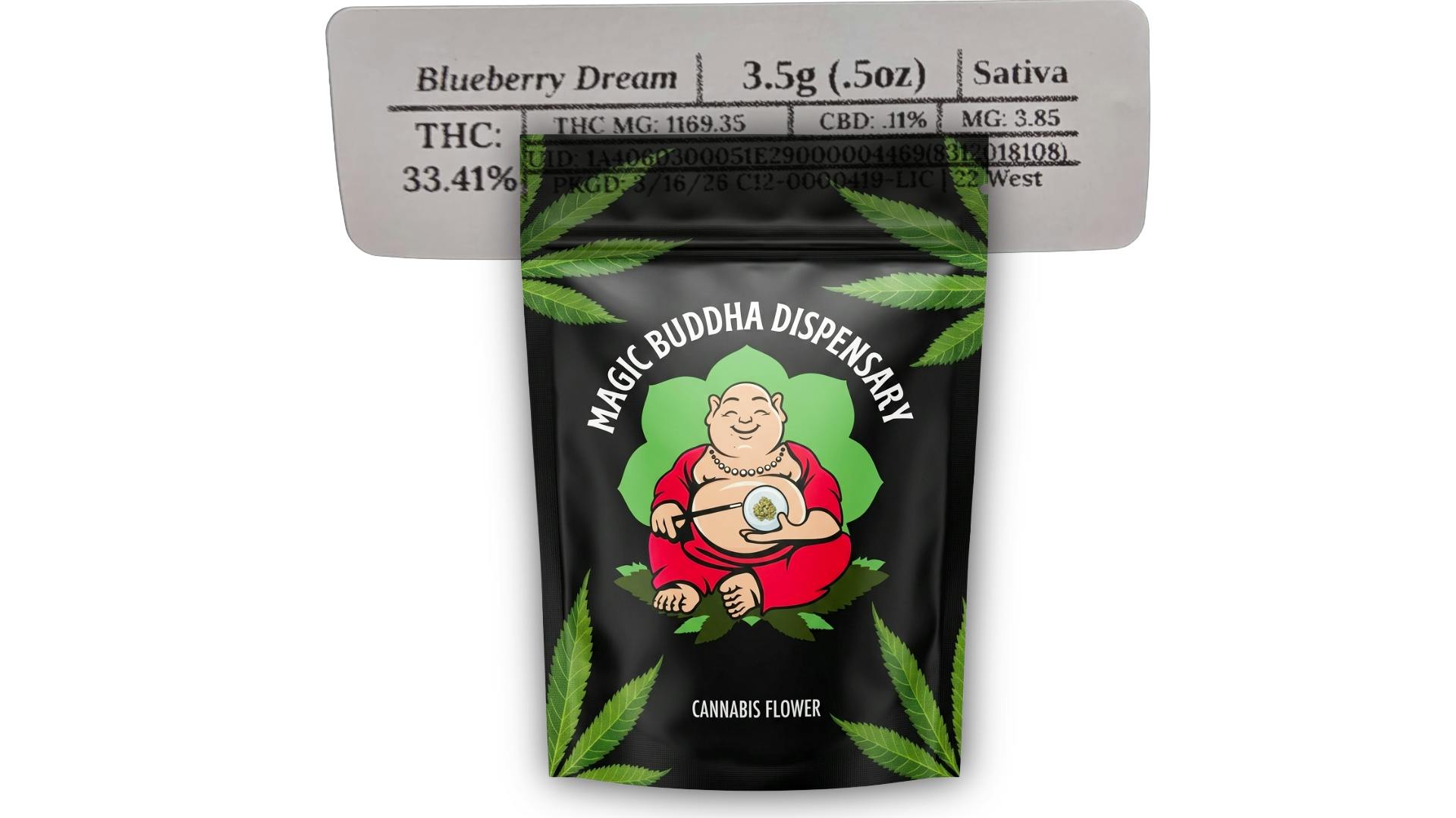 Blueberry Dream | Flower | 3.5g | Premium A-Buds