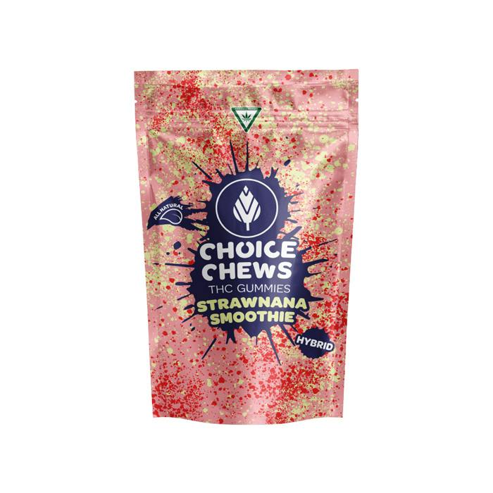 Strawnana Smoothie Gummies, Hybrid,