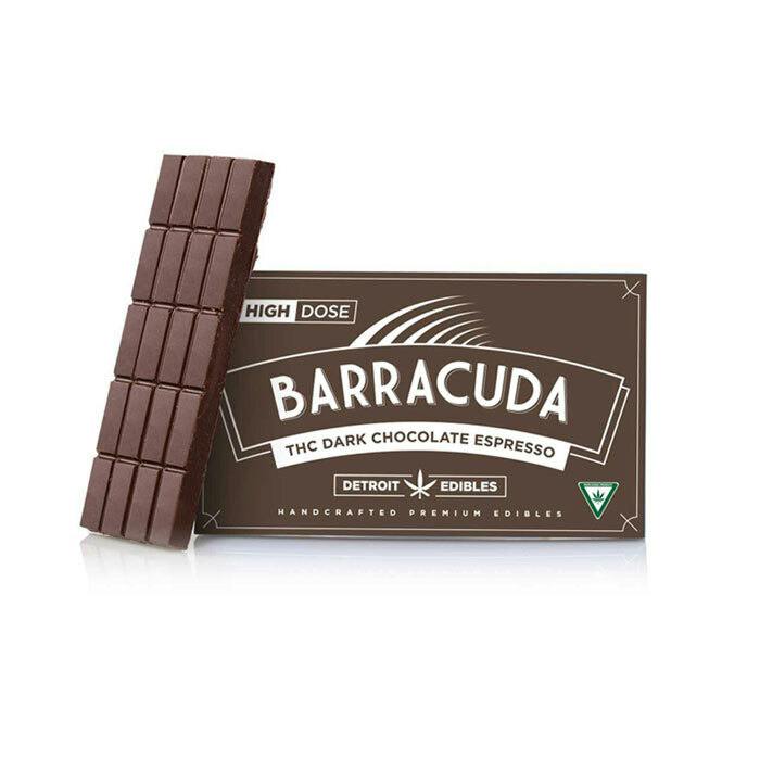 Detroit Edibles, Dark Chocolate Espresso, Barracuda Bar,