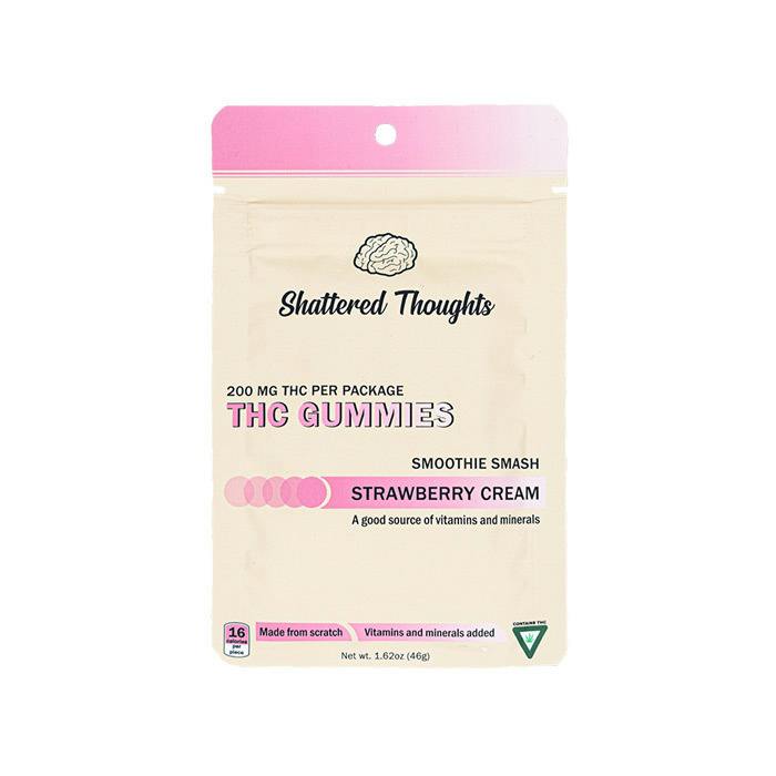 Strawberry Cream Gummies, at Weedys