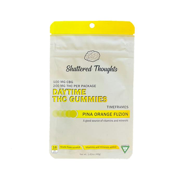 Daytime Pina Orange Fuzion, 2:1 Gummies, at Weedys