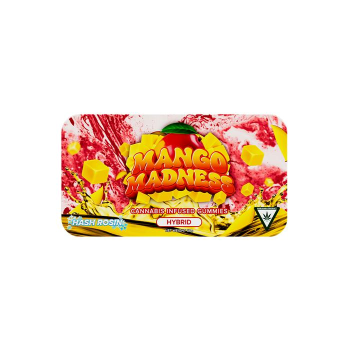 Mango Madness Mambas Hash Rosin Gummies, Hybrid,