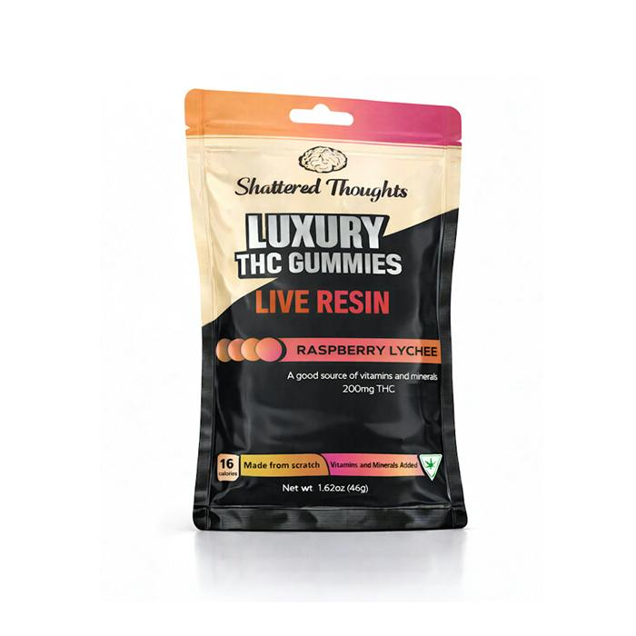 Raspberry Lychee Live Resin Gummies, at Weedys