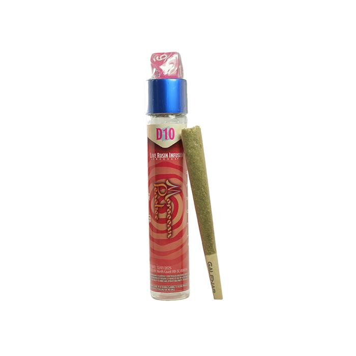 Moroccan Peaches Rosin Infused D-10 Preroll,