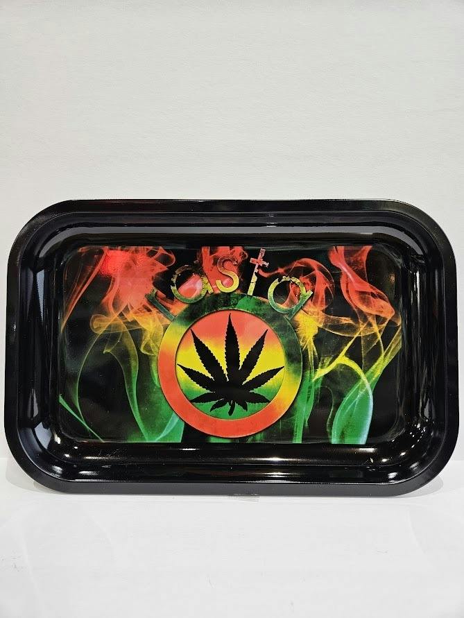 Large Rolling Tray - Rasta