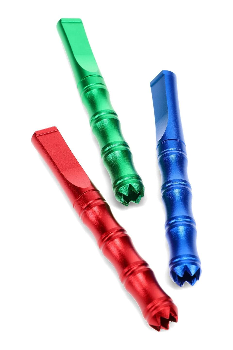 3' Colored Metal Bat WITH TEETH at The Green Door Dispensary