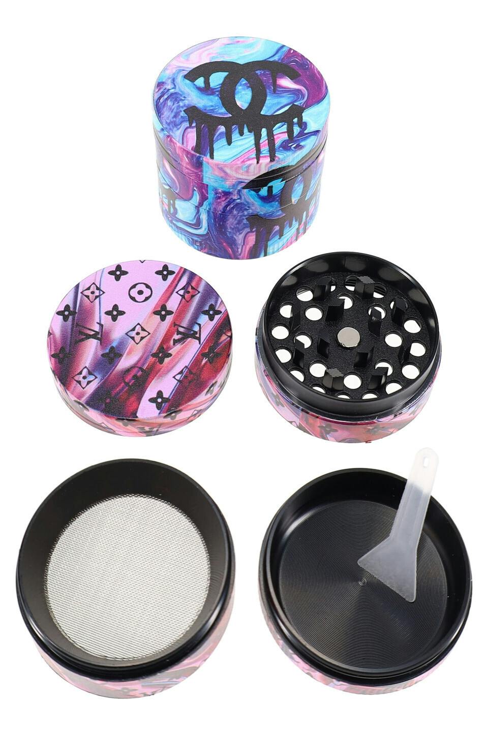 4 Part Aluminum Grinder - Colorful Design 40mm