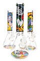 Picasso Mosaic Beaker Bong - Assorted Designs