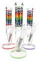 10" Tye Dye Swirl Straight Shooter Bong - Assorted Colors