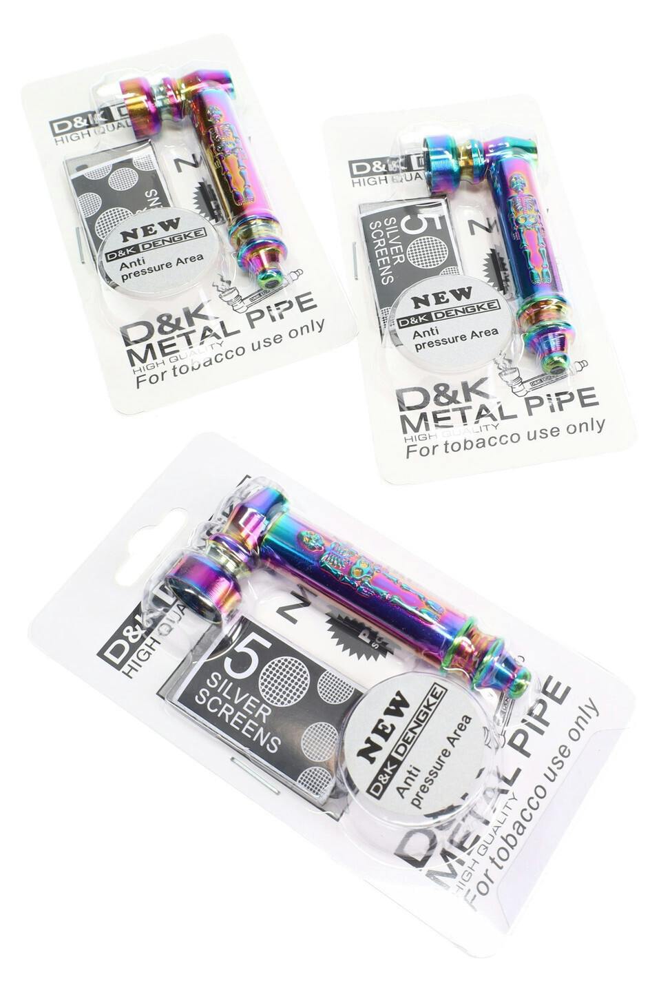 Metal Pipe Gift Set w/ Screens Multicolor - FISH