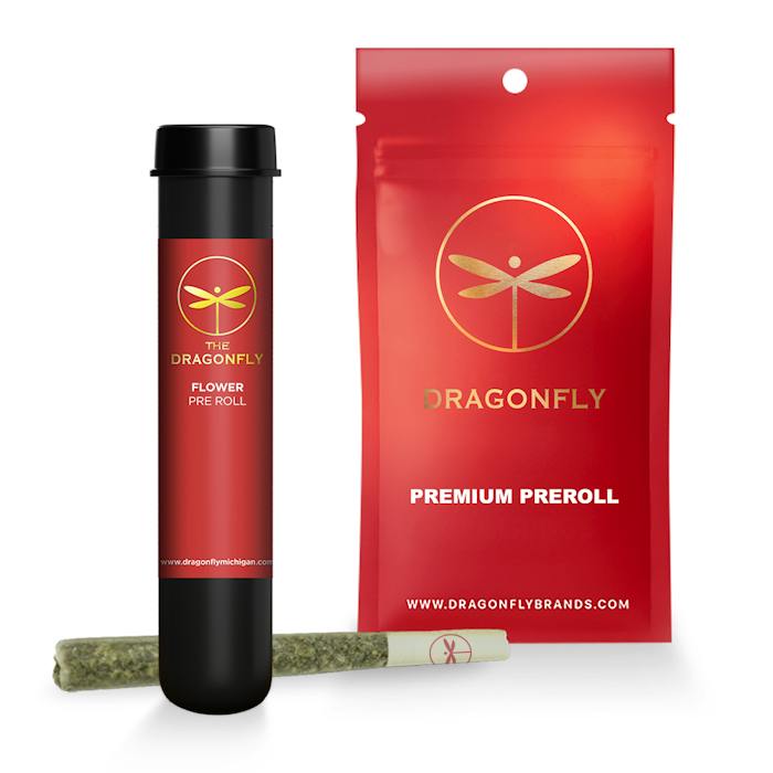 Dragonfly | Pre Roll | 1g | ZLUSHI (I) at The Green Door Dispensary