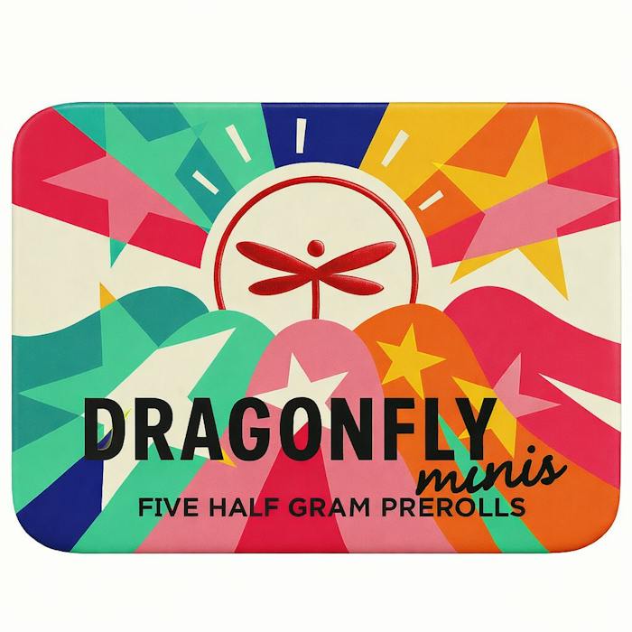 Dragonfly | Pre Roll 5pk. | 2.5g | PANDORA'S BOX (H) at The Green Door Dispensary