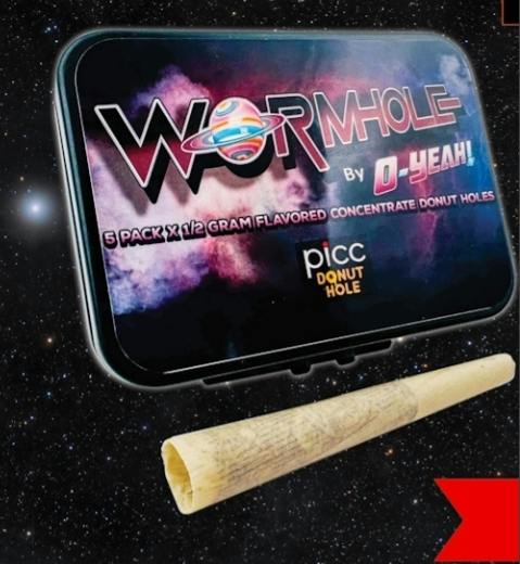 WORMHOLE By O-YEAH | Infused Pre Roll | 5PK. | WATERMELON ZKITTLEZ (S) at The Green Door Dispensary