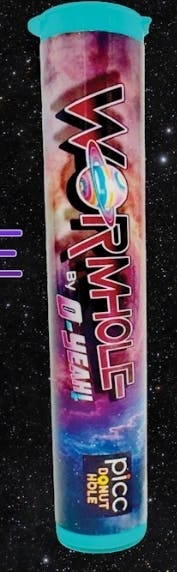 WORMHOLE By O-YEAH |Infused Pre Roll | 1g | GRAPE GAS (I) at The Green Door Dispensary