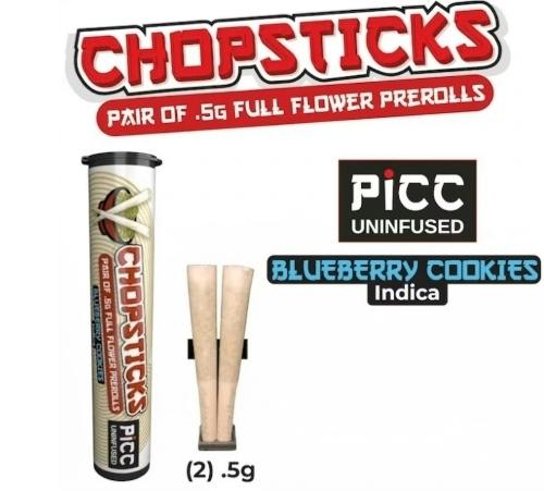 ChopSticks | Pre Roll | 2pk. | BLUEBERRY COOKIES (I) at The Green Door Dispensary