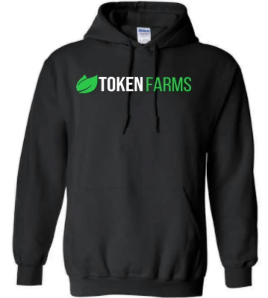 Token Farms | Sweatshirt Green Hoodie | Any SIze | Token Farms