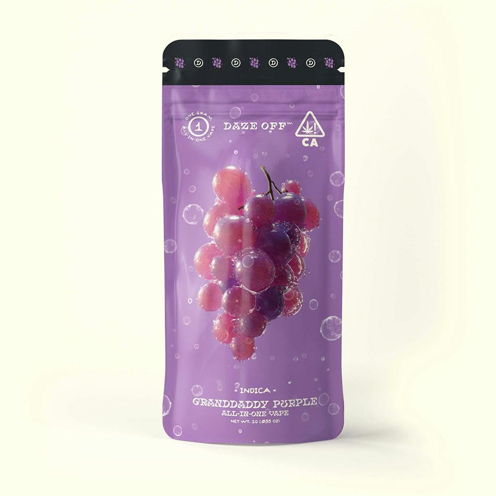 Granddaddy Purple [1000mg] | Daze Off - All-In-One