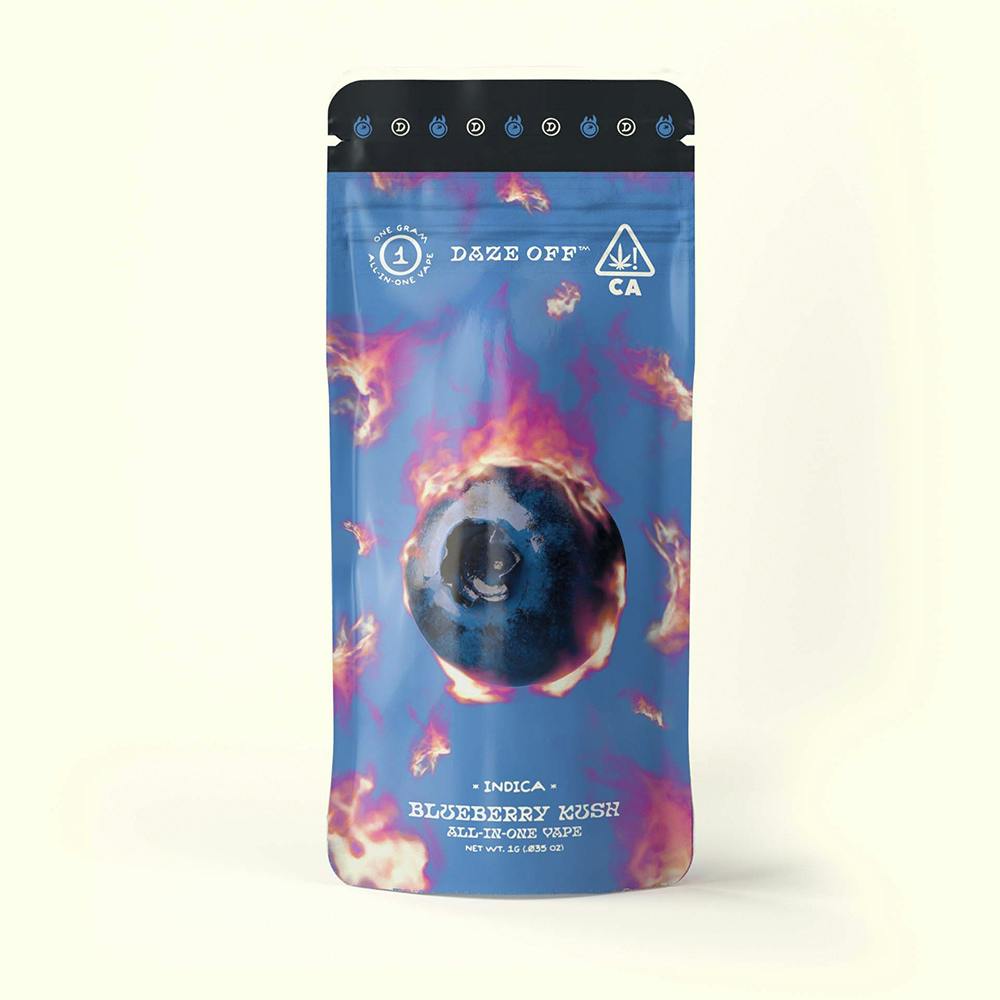 Blueberry Kush [1000mg] | Daze Off - All-In-One