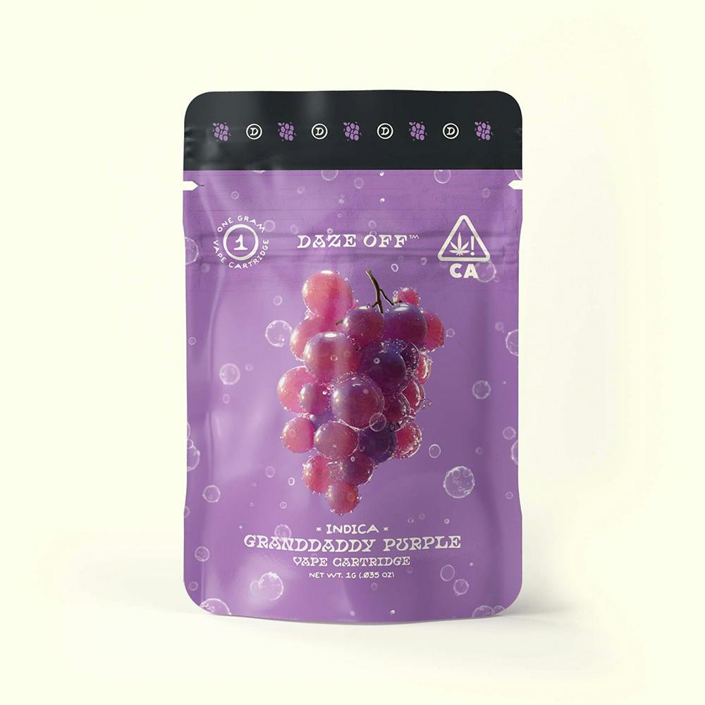Granddaddy Purple | Daze Off - Vape Cartridge
