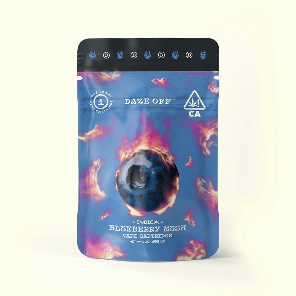 Blueberry Kush | Daze Off - Vape Cartridge