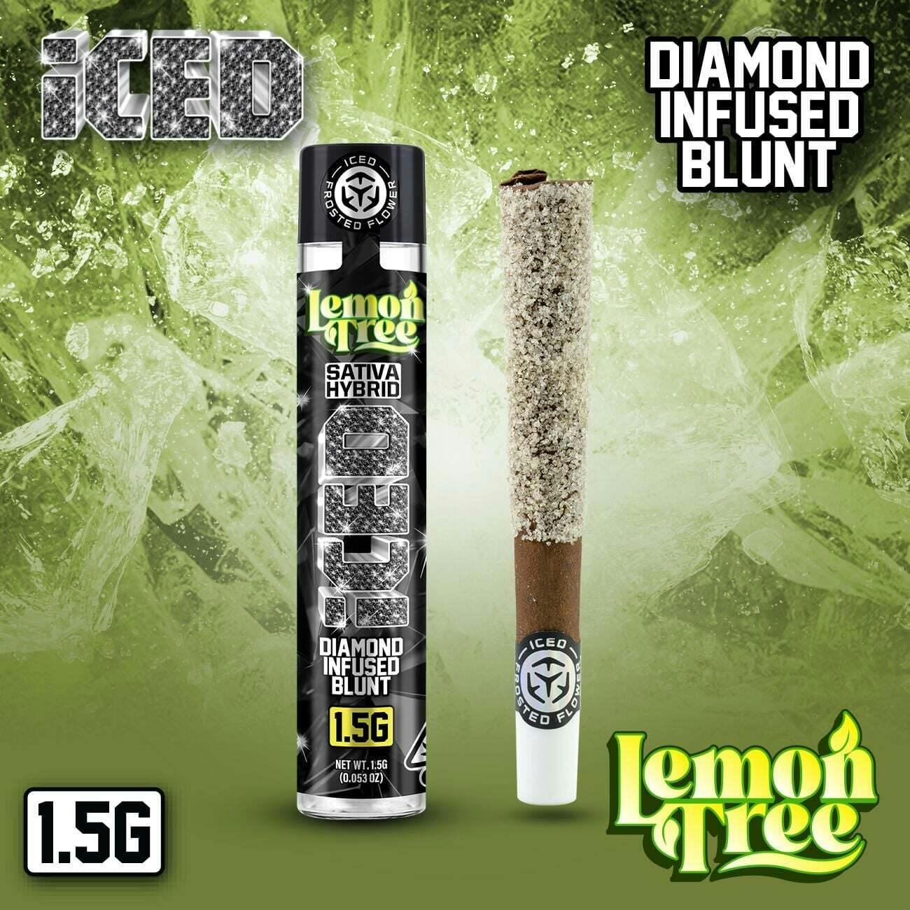 Lemon Tree [1.5g] | Iced - Diamond Infused Blunt
