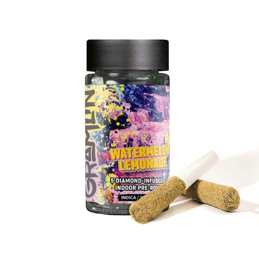Watermelon Lemonade | Diamond Infused Minis | 0.5g each | 5pk