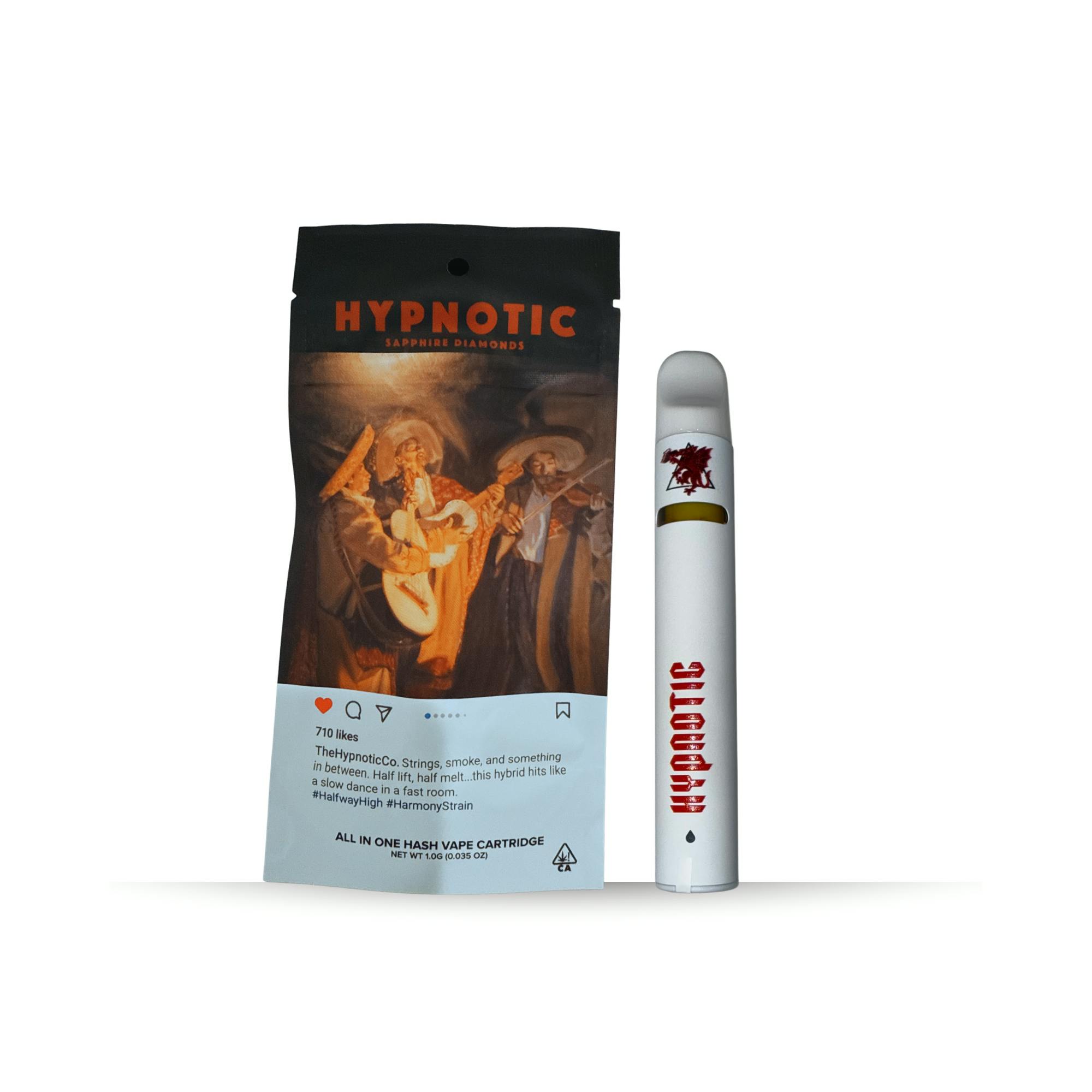 Acapulco Gold x Afghani [1000mg] | The Hypnotic Company - All-In-One