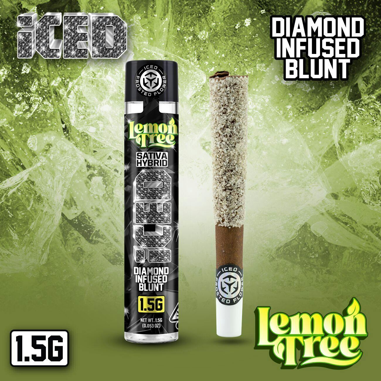 Lemon Tree [1.5g] | Iced - Diamond Infused Blunt