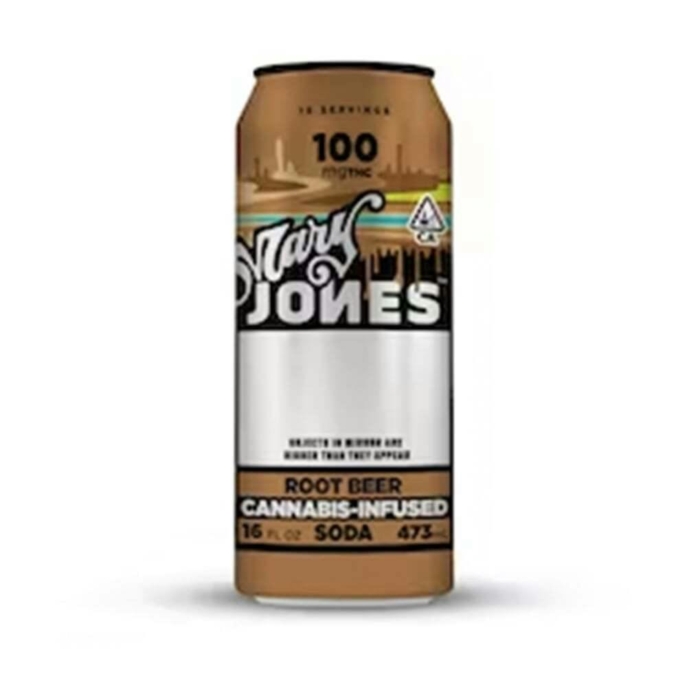 Root Beer [16oz] (100mg) | Mary Jones - Soda