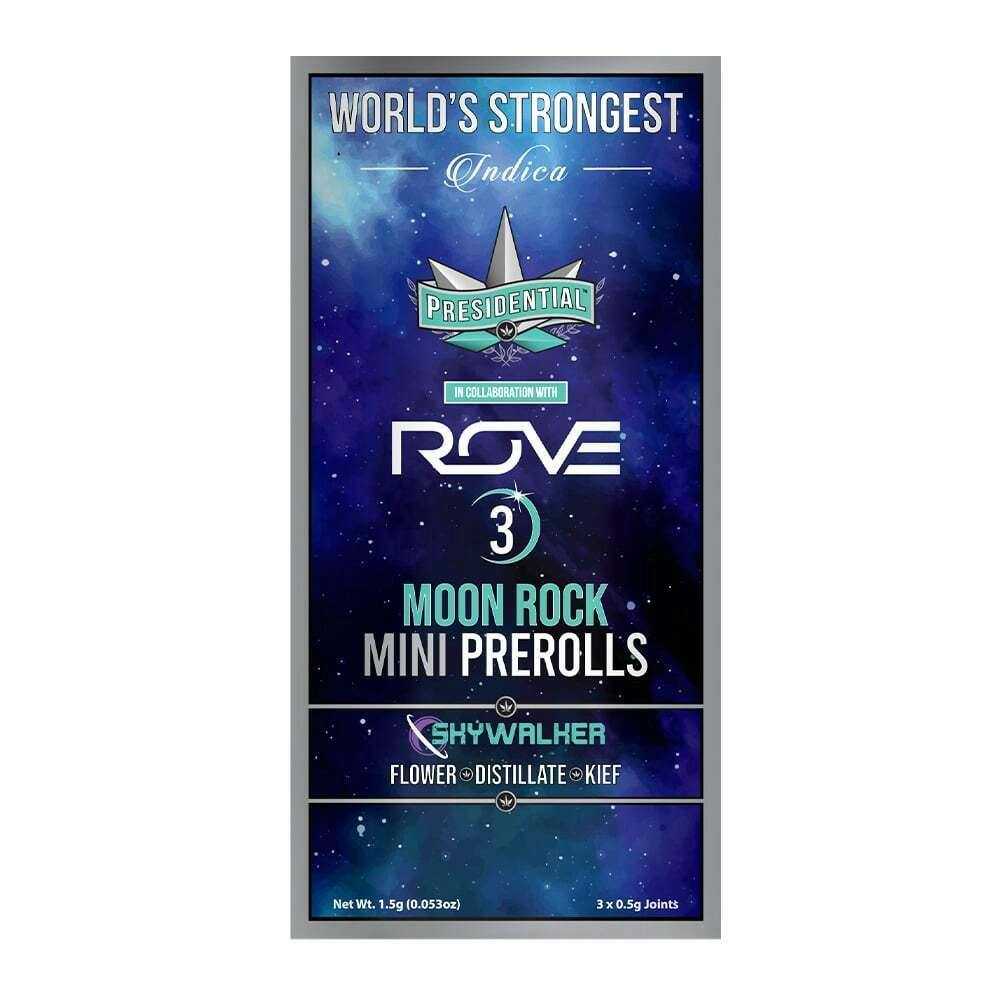 Sky OG [.5g] | Presidential RX - 3 Pack Moonrock Pre Roll