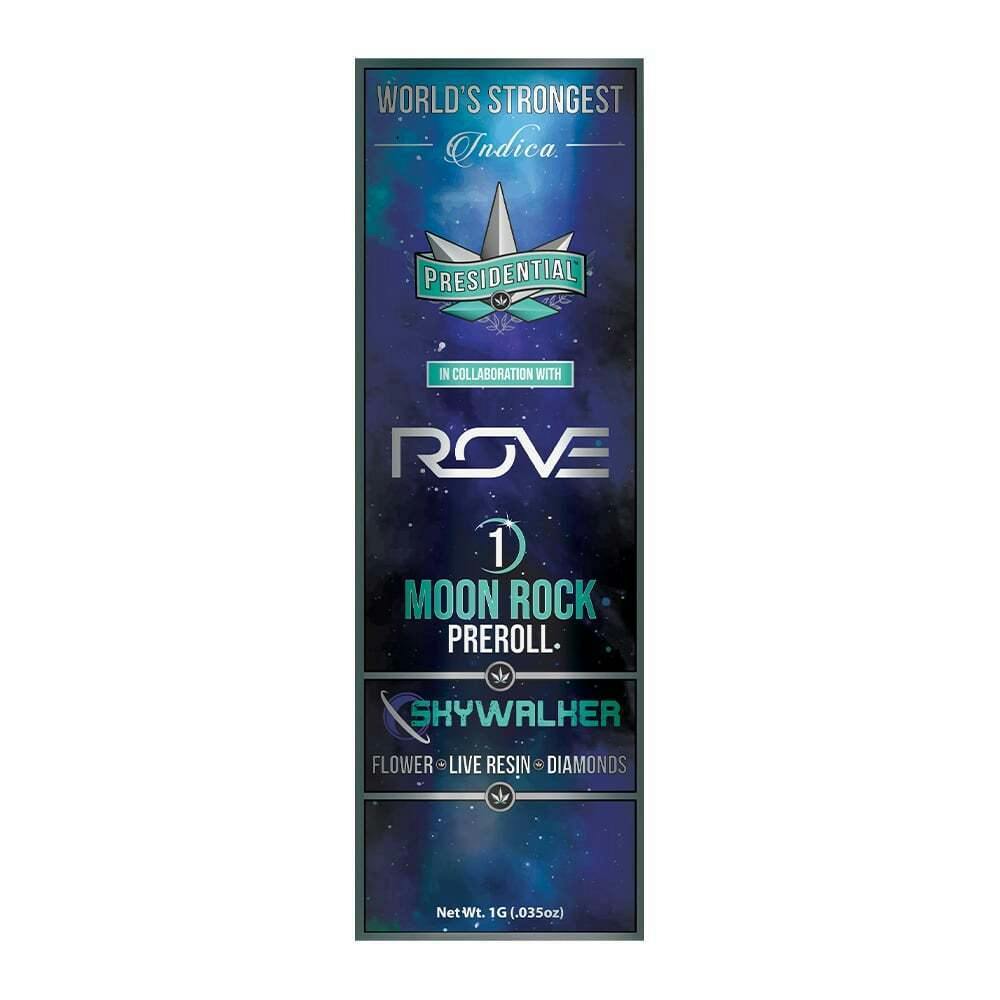 Sky OG [1g] | Presidential RX - Live Resin Moon Rock Infused Pre Roll