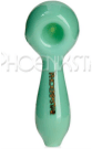 Large Jade Glass Spoon Pipe