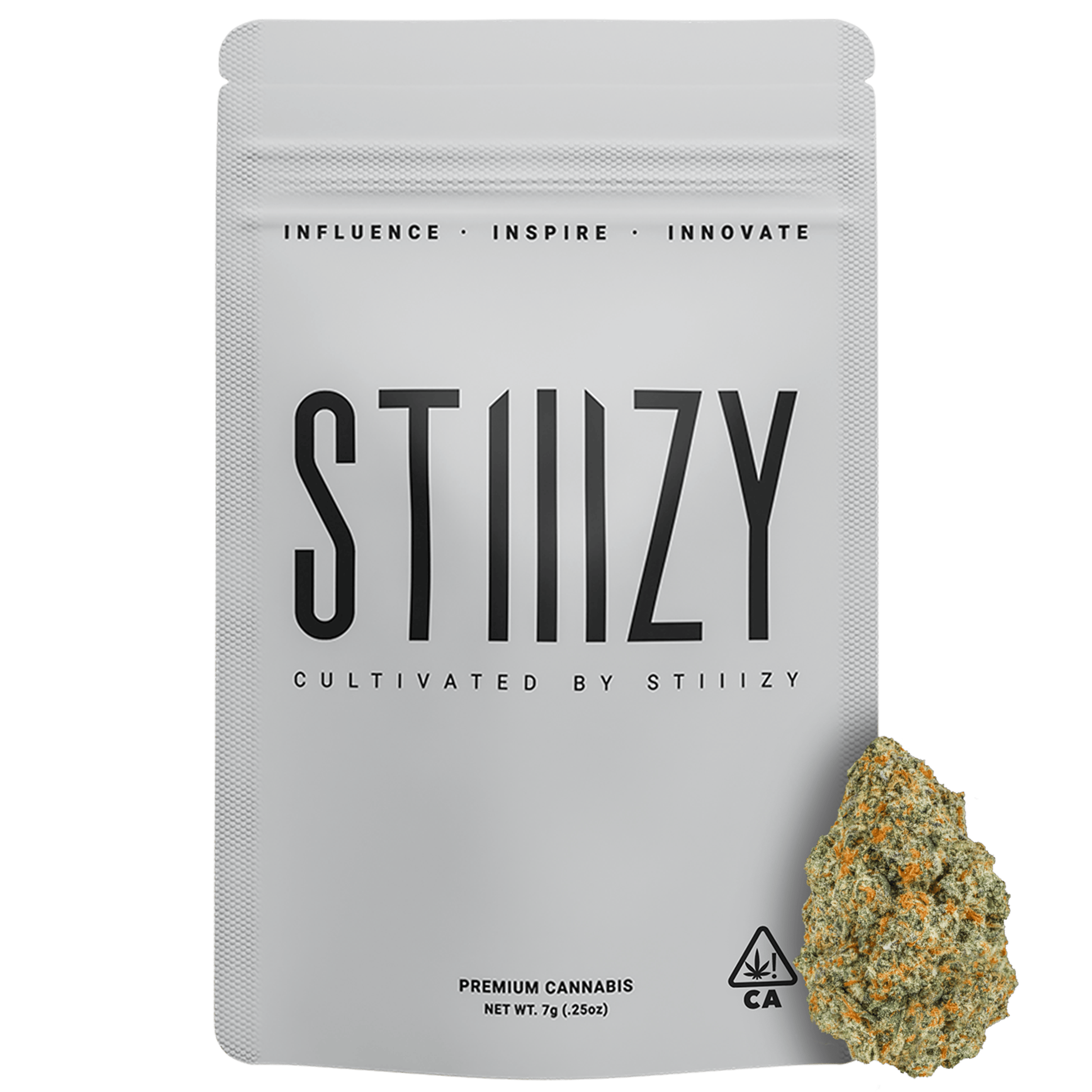 STIIIZY - White — Label - Lemon Skunk