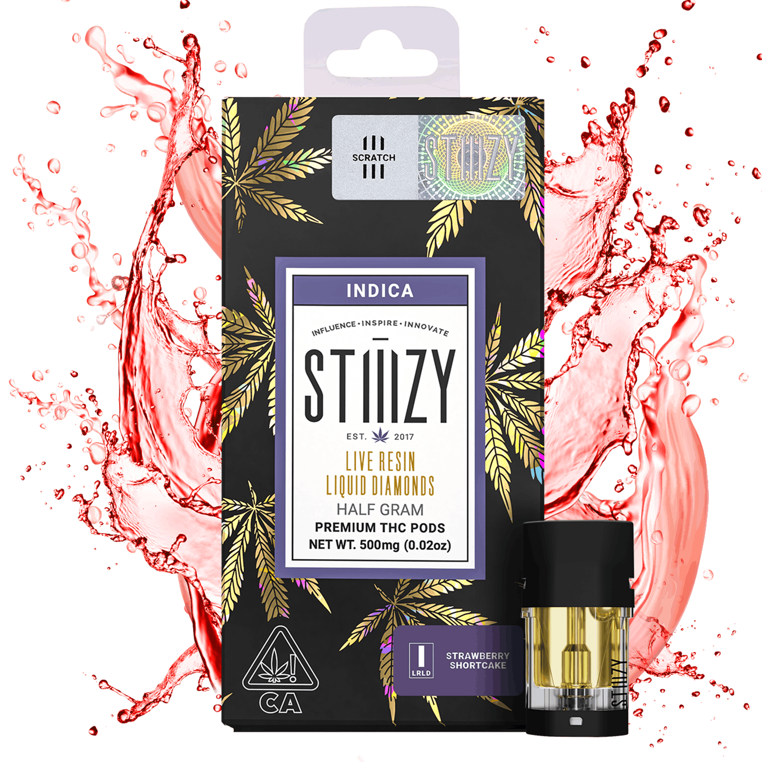 Stiiizy — Lqd Pods - Strawberry Shortcake