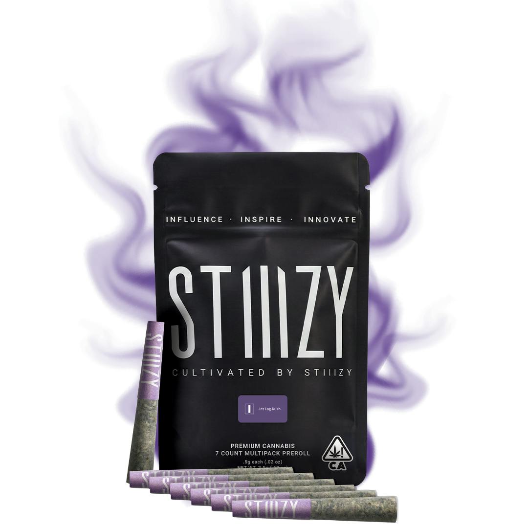 STIIIZY - Black Label Preroll Multipack - Jet Lag Kush - 3.5g