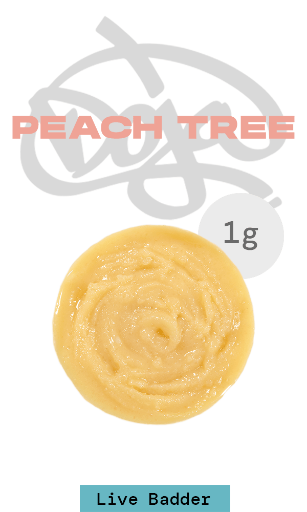 Resin Badder Peach Tree