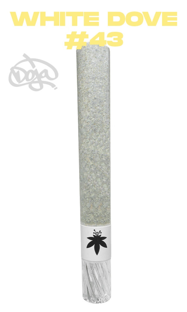 Flowery Vortex Handroll White Dove #43