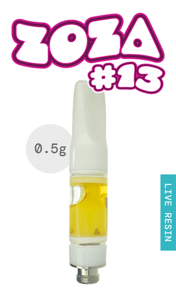 Live Resin Cartridge 0.5g - Zoza #13