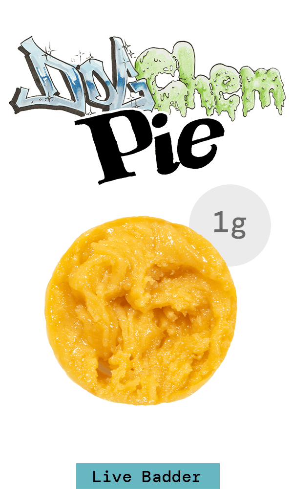 Live Resin Badder 1G - Dogchem Pie