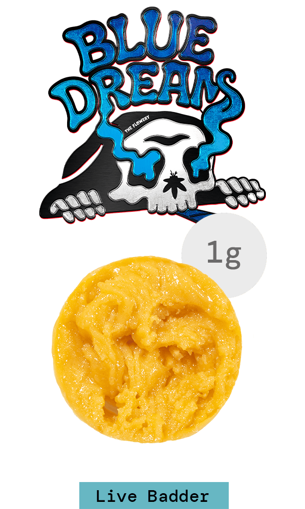 Resin Badder Santa Cruz Blue Dream