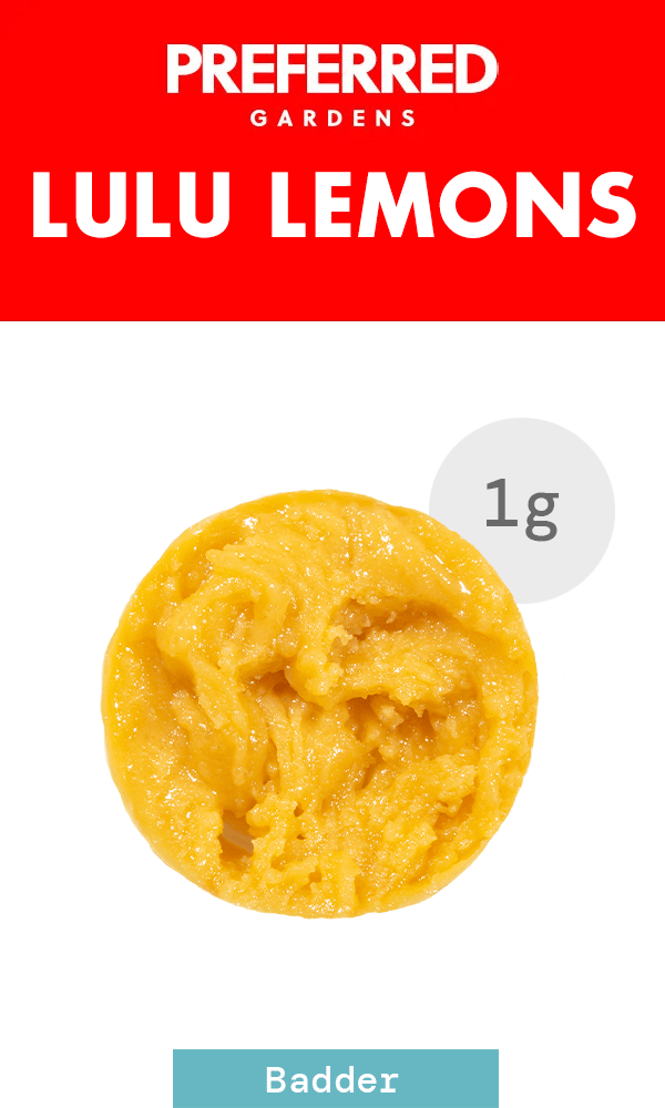 Resin Badder Lulu Lemons