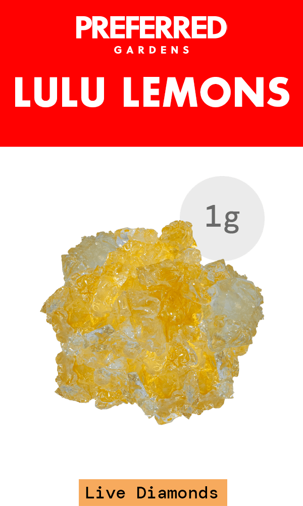 Live Resin Diamonds 1g - Lulu Lemons