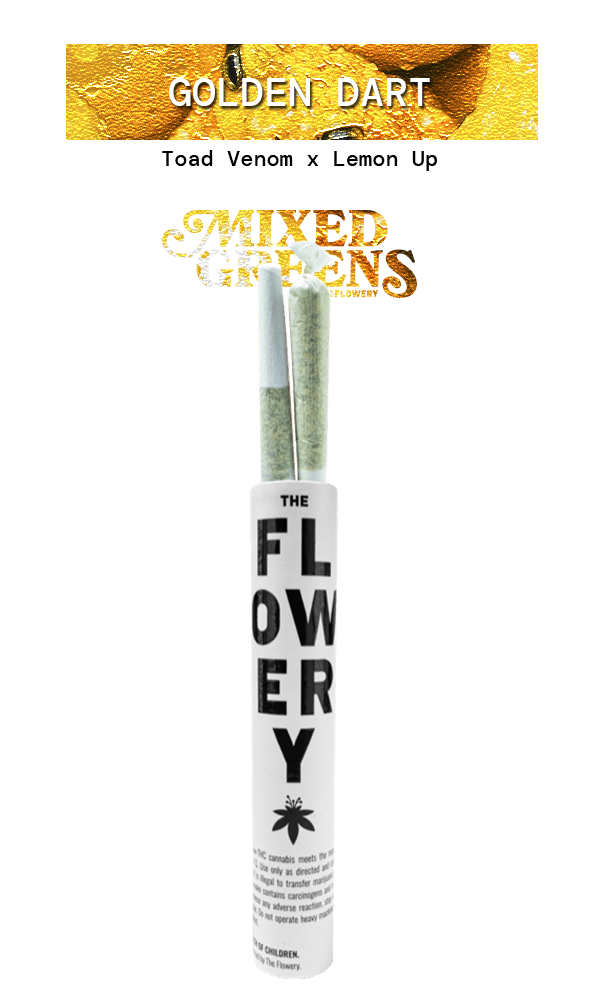 Golden Dart Whole Flower Prerolls 2x0.5g