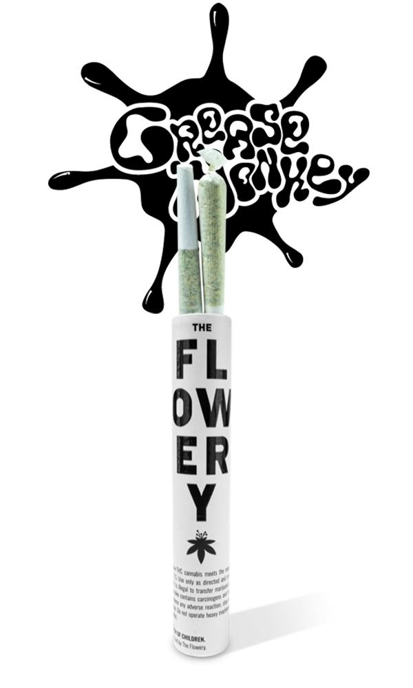 Grease Monkey Whole Flower Prerolls 2x0.5g