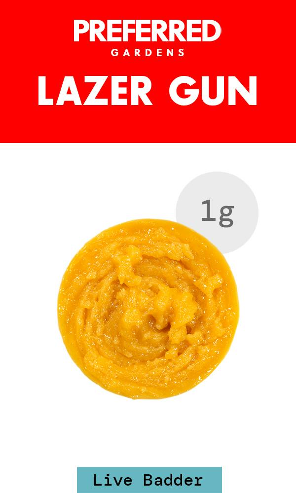 Live Resin Badder 1G - Lazer Gun