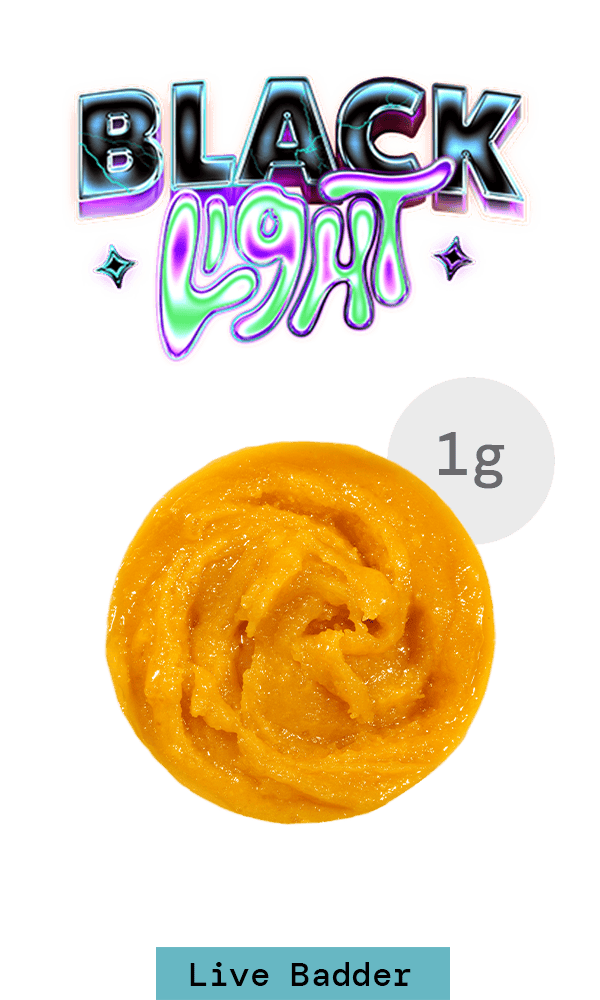 Live Resin Badder 1G - Black Light #16