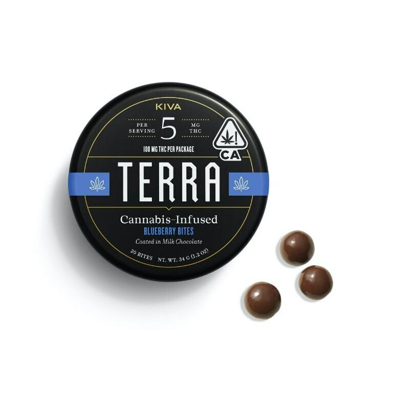 Terra Bites Milk Chocolate Blueberry