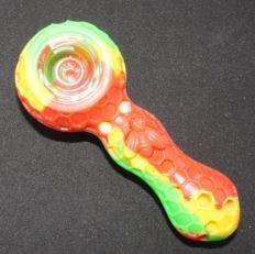Silicone - Pipe with dabber $20.00