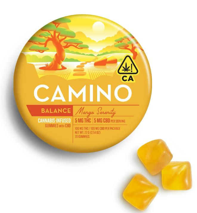 Balance | Mango Serenity THC:CBD 1:1 Gummies | 100mg | 20ct | 5mg/ea